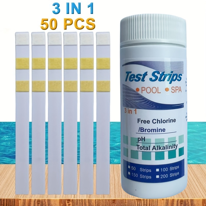 Ph Strip Test - 塩素・pHテストストリップ SPA スイミングプール 水族館 魚タンク 水質検査紙