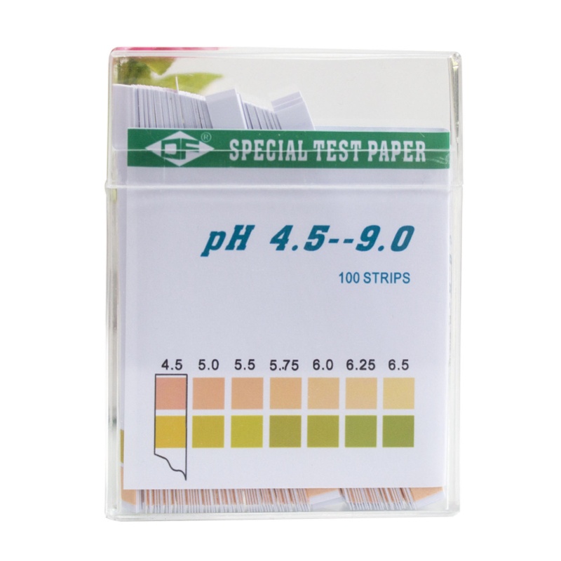 Ph Strip Test - PH試験紙 2色 4.5-9.0 クイックテスト 100枚入り PHモニタリングストリップ