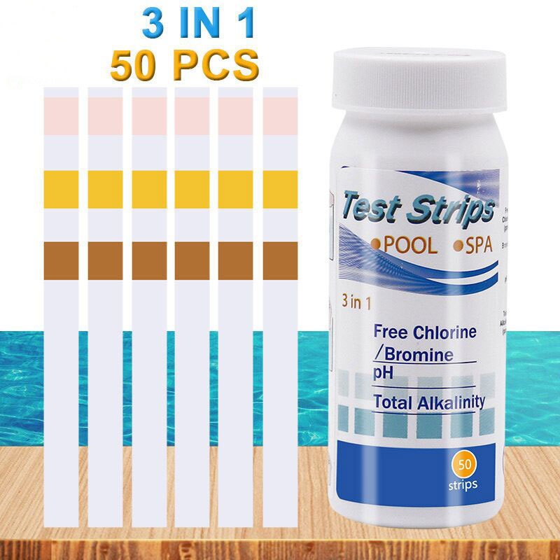 50 個の塩素 PH テストストリップスパスイミングプール水 - Ph Strip Test のレビューと価格