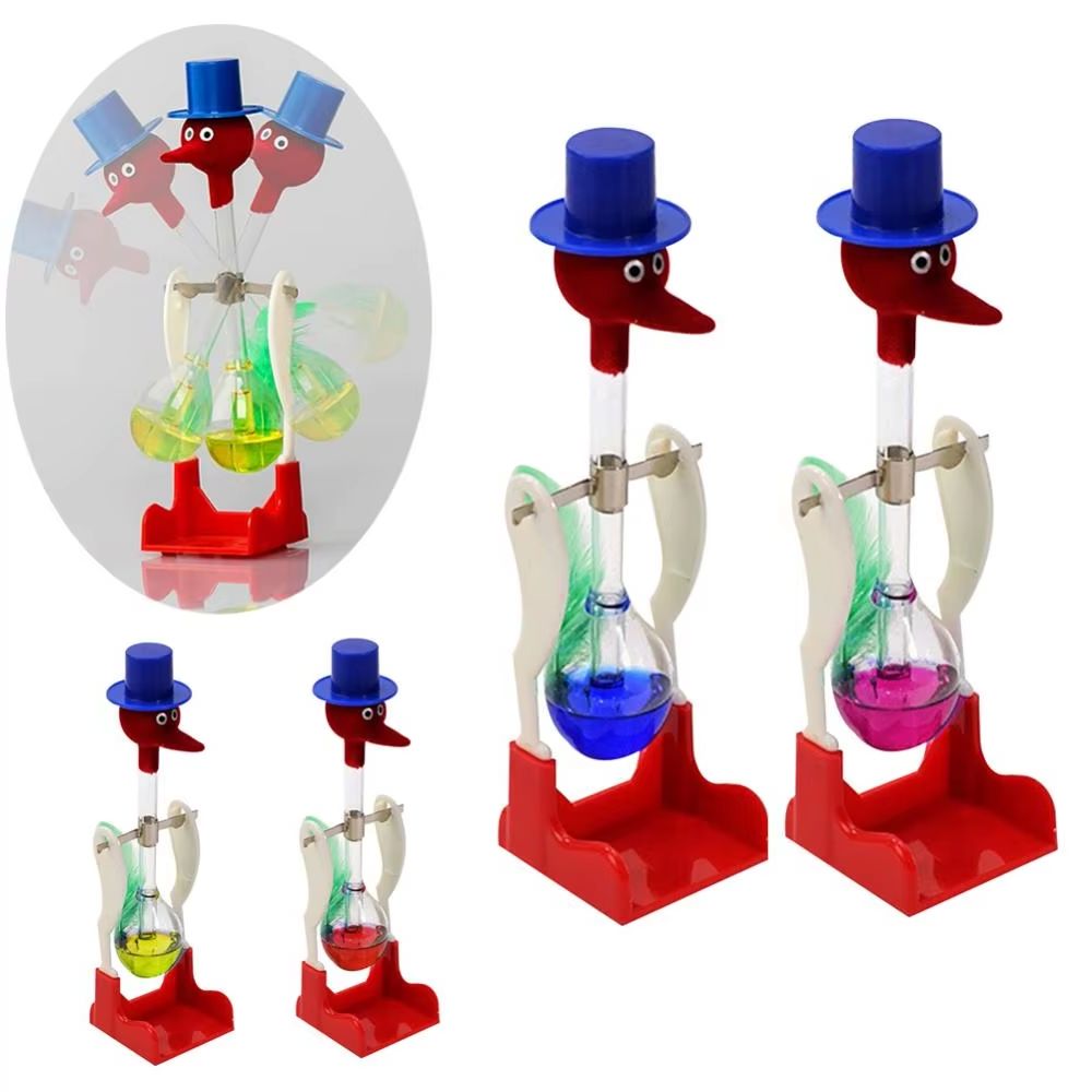 クラシックな飲水鳥 熱膨張物理科学玩具 ヴィンテージ ラッキ - Science Bob のレビューと価格