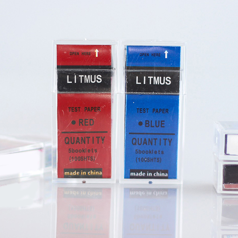 100枚入り/箱 PHテストストリップ 赤/青リトマス試薬紙 - Ph Strip Test のレビューと価格