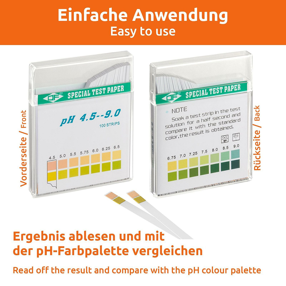 100 個 PH ペーパーストリップキット家庭用 PH 値テ - Ph Strip Test のレビューと価格