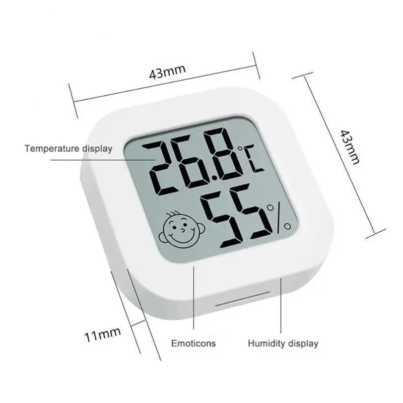 液晶デジタル温度計湿度計屋内室電子温度湿度計センサーゲージ家 - Weather Station Indoor のレビューと価格