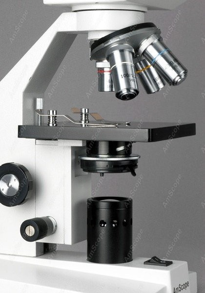 AmScope B100シリーズ生物用双眼複合顕微鏡 40X - Amscope Microscope Compound 40X-1000X のレビューと価格
