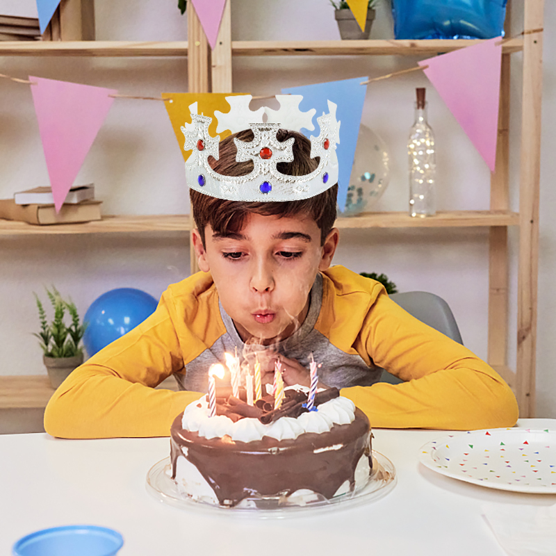 金と銀の王冠,1歳の誕生日,男の子と女の子,1歳の誕生日パー - Science Of Happiness のレビューと価格