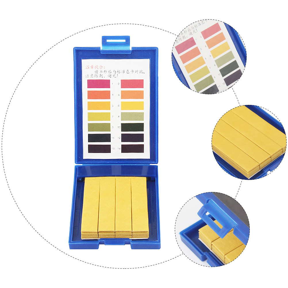 80枚入りPH試験紙 1-14 フルレンジ 正確なPHテスト - Ph Strip Test のレビューと価格