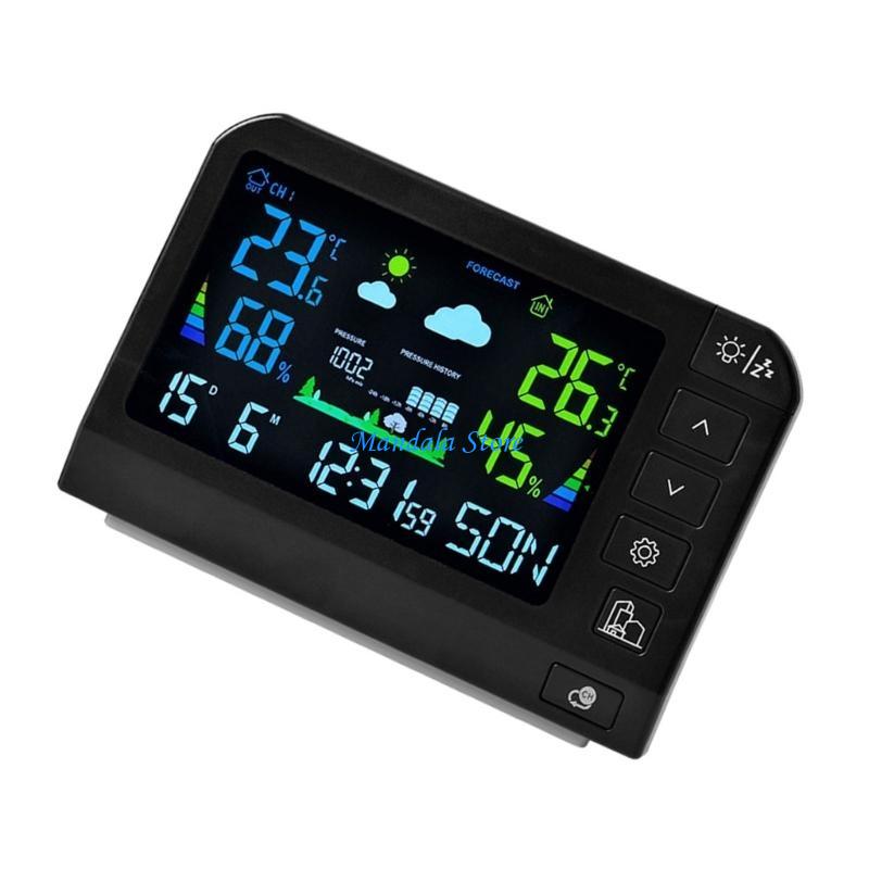 U2JC 家庭用ワイヤレス気象観測所、原子時計付き屋内/屋外 - Weather Station Indoor のレビューと価格