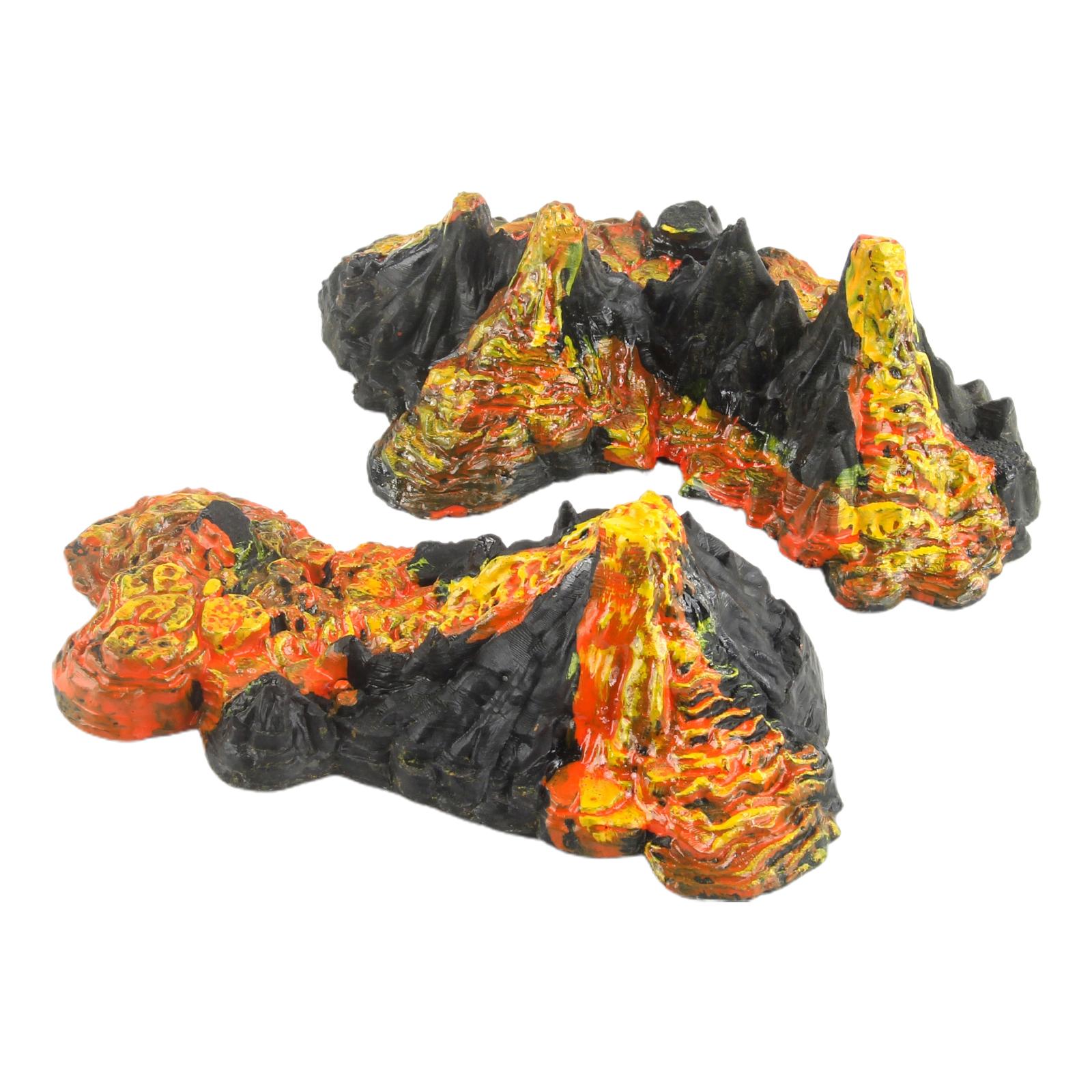 リアルなミニ火山恐竜プレイセット噴火火山セットモデル人工風景 - Volcano Kit Eruption のレビューと価格