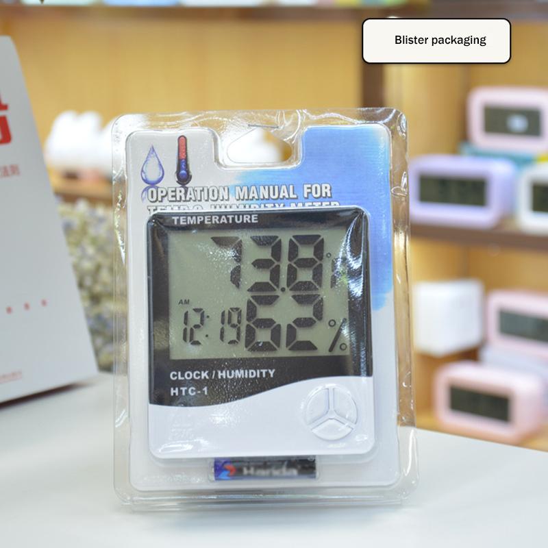 (BF06)LCDデジタル温度湿度計 HTC-1 家庭用屋内 - Weather Station Indoor のレビューと価格