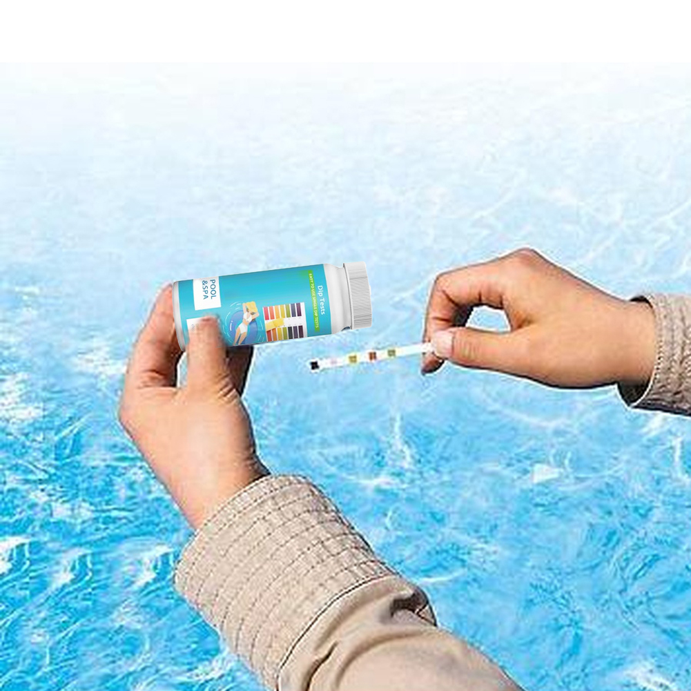 プール用テストストリップ 3-in-1キット：淡水および海水 - Ph Strip Test のレビューと価格